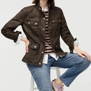 J. CREW The downtown field jacket | Deep Olive Green | Medium